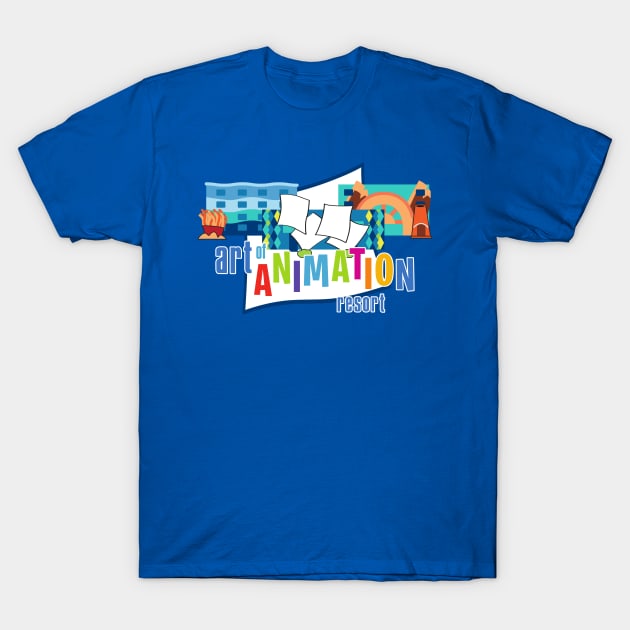 Art of Animation Resort T-Shirt by Lunamis